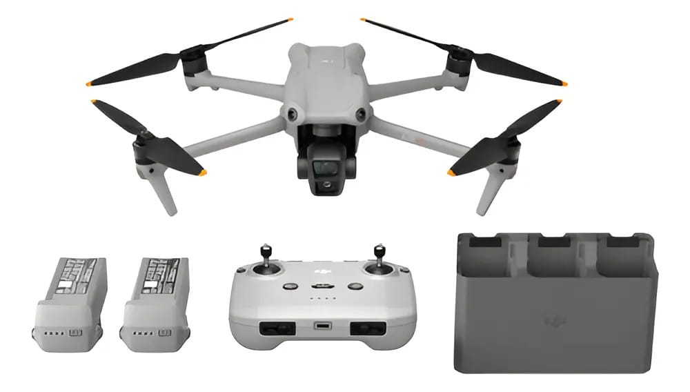 Combo Dji Air 3 Fly More Dji RC-n2 Color Gris