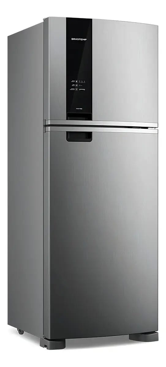 Refrigerador Brastemp Frost Free A+++ 461l Inox - Brm56fk 220