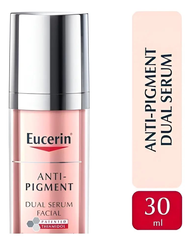 Sérum antipigmento Dual Eucerin Anti-Dark Spot Facial X30ml Hora de aplicação Tipo de pele sensível diurno/noturna