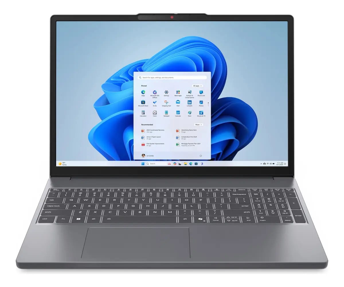 Lenovo IdeaPad Slim 3 X1 26 100 16GB RAM 1024GB Cinza