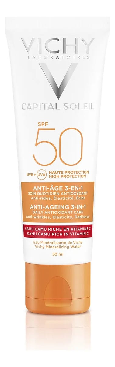 Protetor Solar Facial Vichy Capital Soleil Anti-edad Spf 50