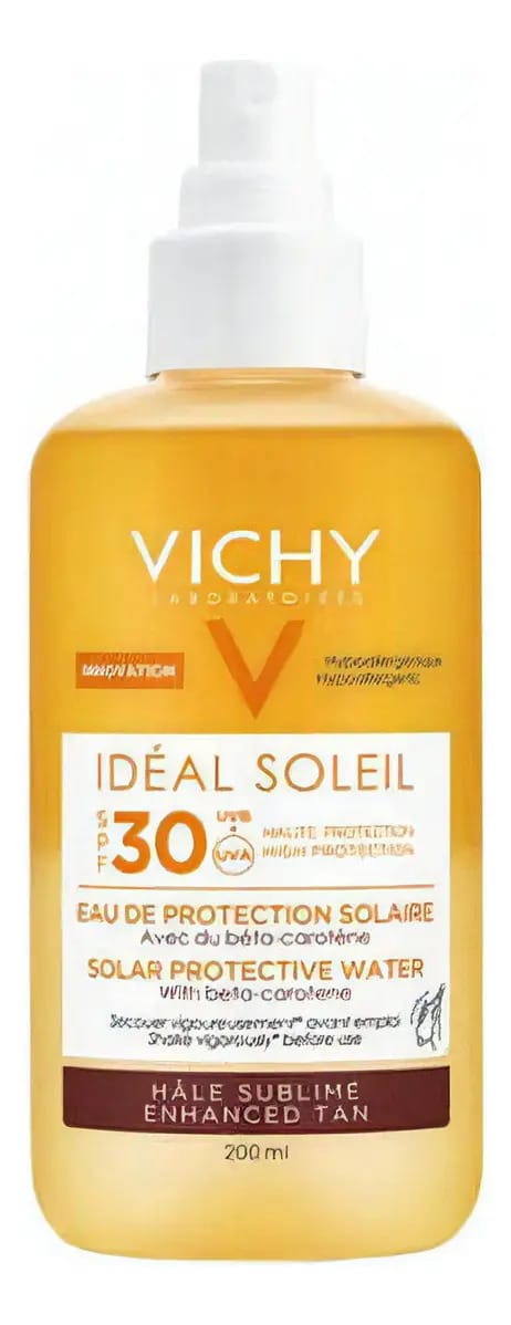 Água Protetora Bronzeadora Ideal Soleil Spf30 200ml Vichy