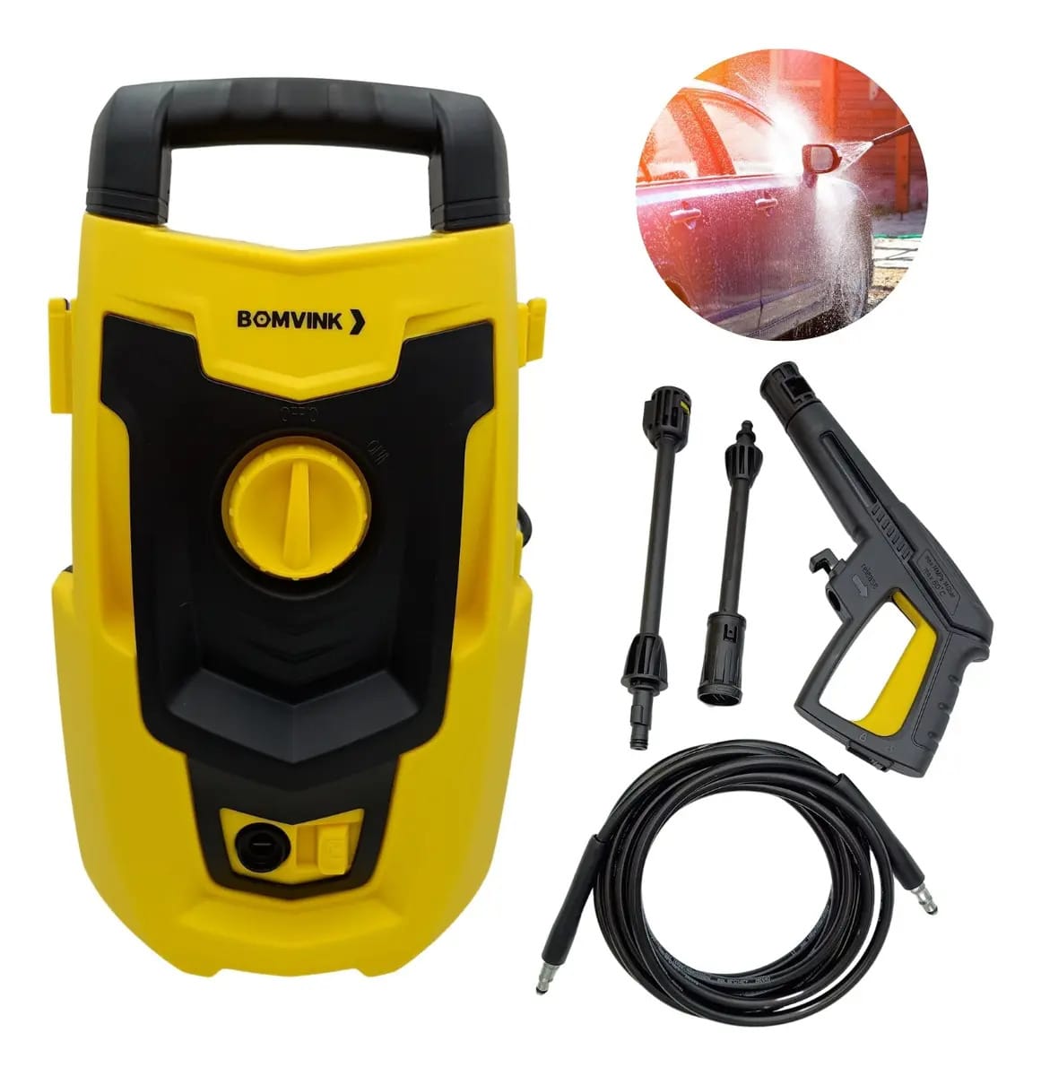 Wap Lavadora Alta Pressão Multiuso Profissional 1400w Cor Amarelo