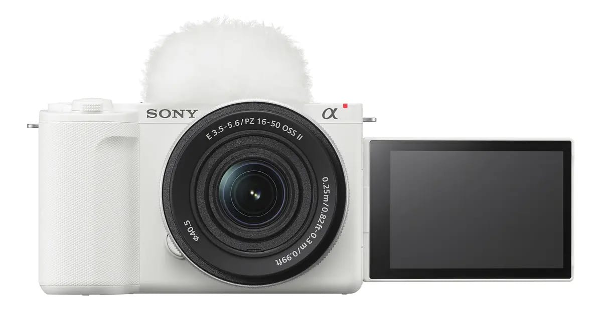 Câmera sem espelho Sony Alpha Zve10 Ii APS-c com lente