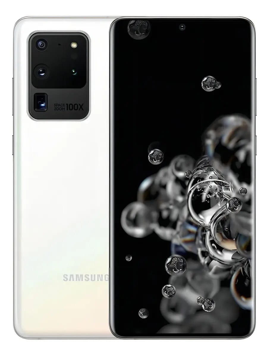 Samsung Galaxy S20 Ultra 5G Dual SIM 512 GB cloud white 16 GB RAM