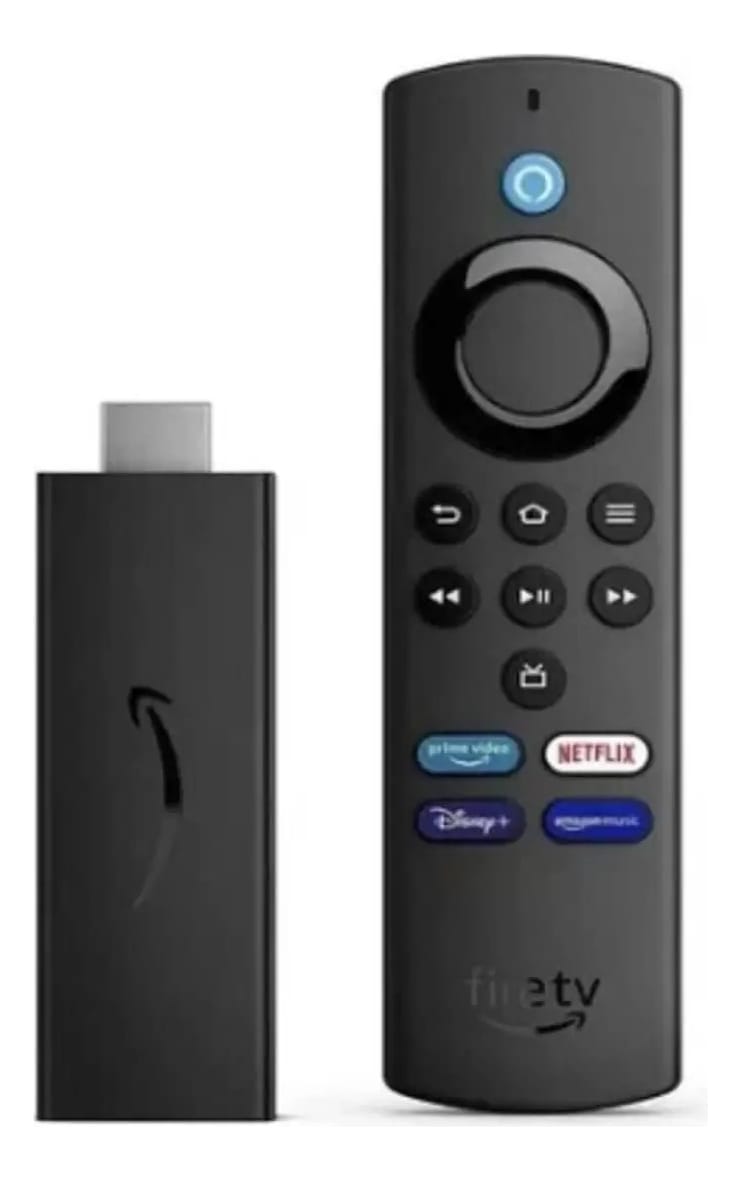 Amazon Fire Tv Stick Lite De Voz Full Hd 8gb Preto Com 1gb