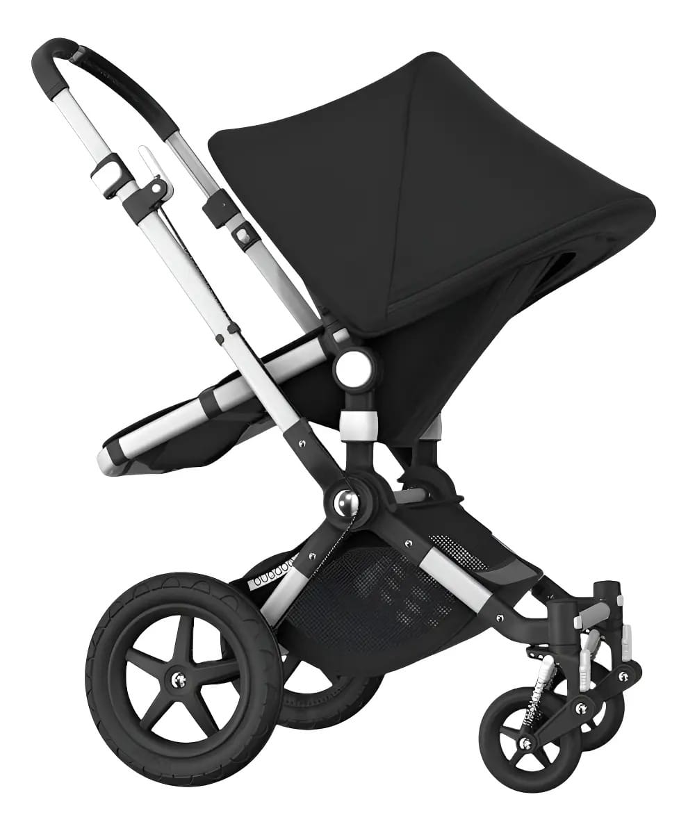 Carrinho de passeio Bugaboo Cameleon 3 preto, alumínio, preto, prata