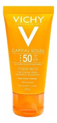 Vichy Capital Soleil FPS 50 Toque Seco Gel Creme 50g