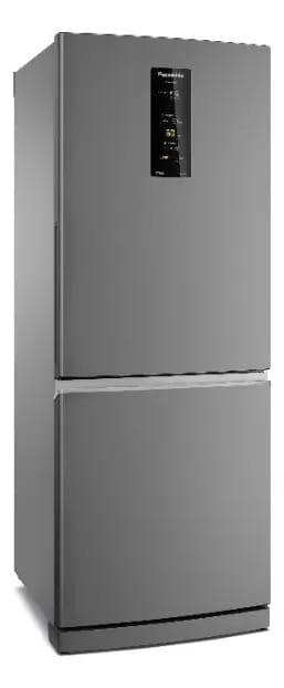 Geladeira Panasonic NR-BB64PV1XA cor Aço Escovado