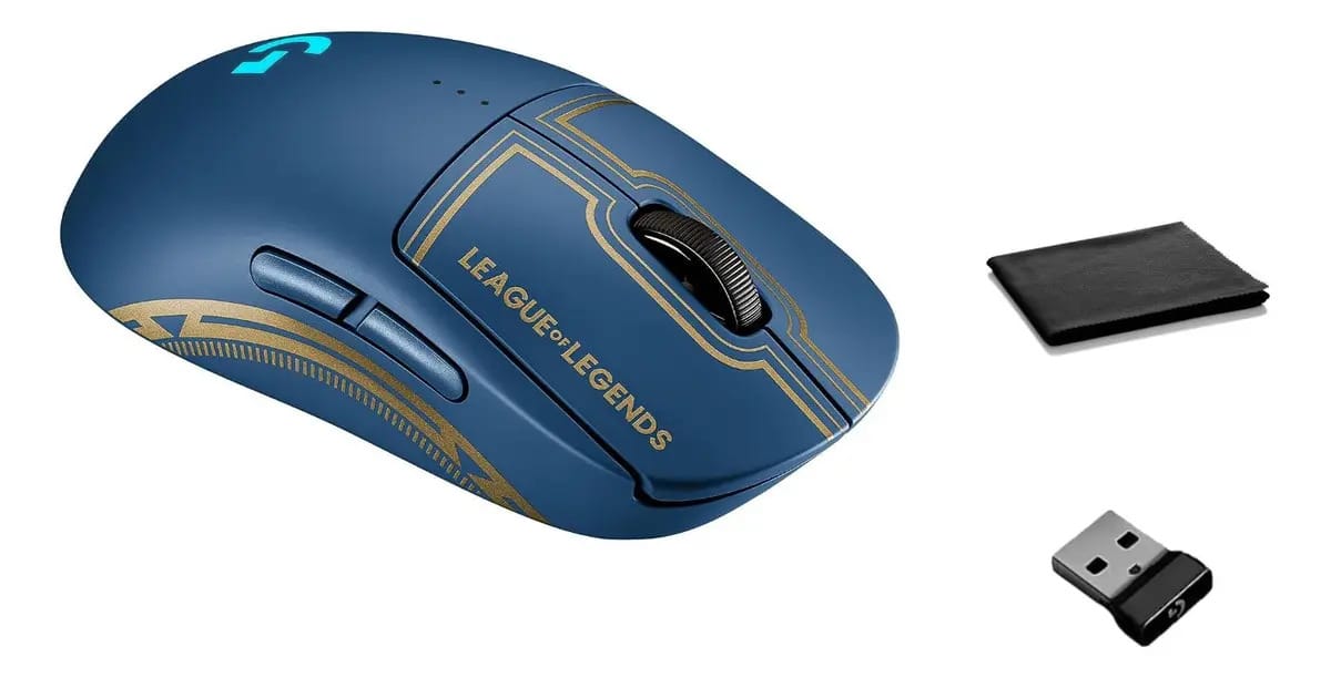 Mouse Para Jogos Logitech G Pro Wireless League Of Legends E