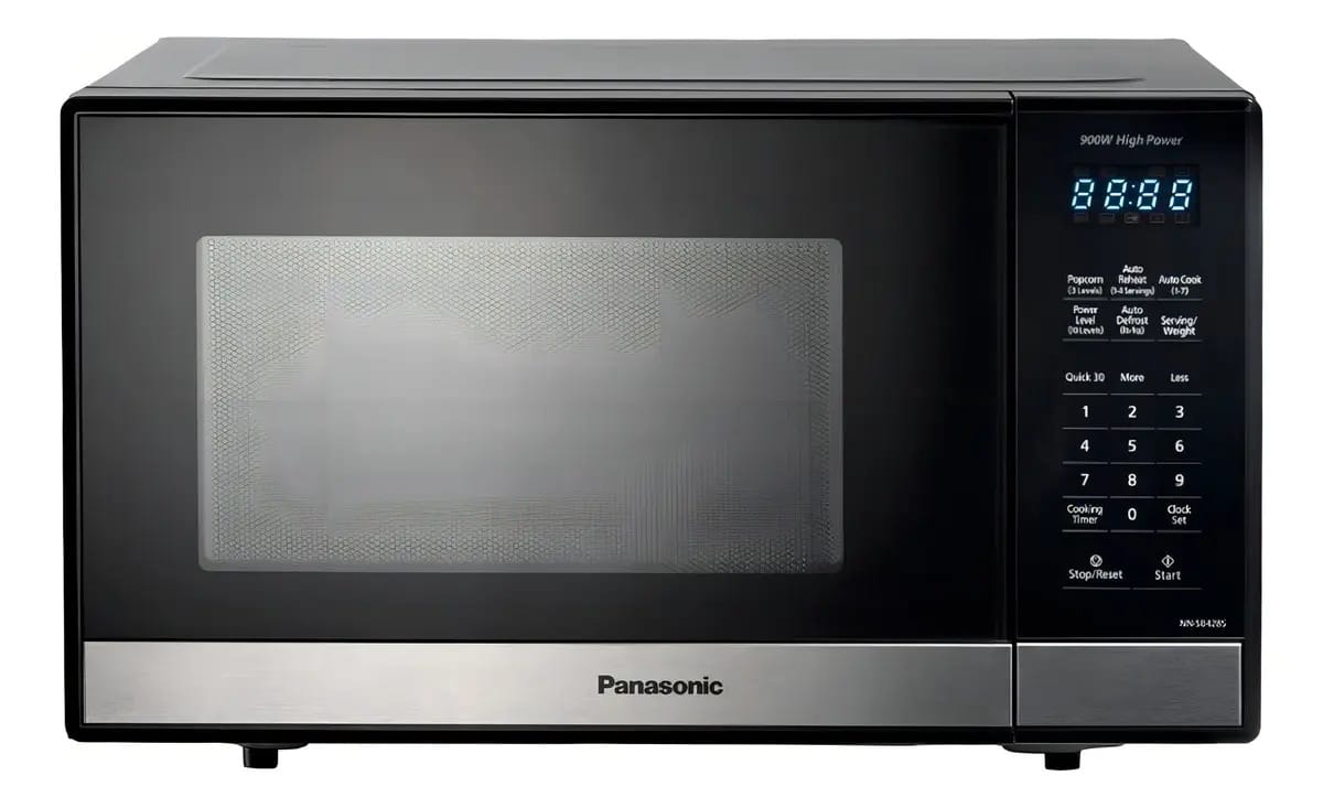 Microondas Panasonic NN-SB428SRUH preto de 0,9 ft³