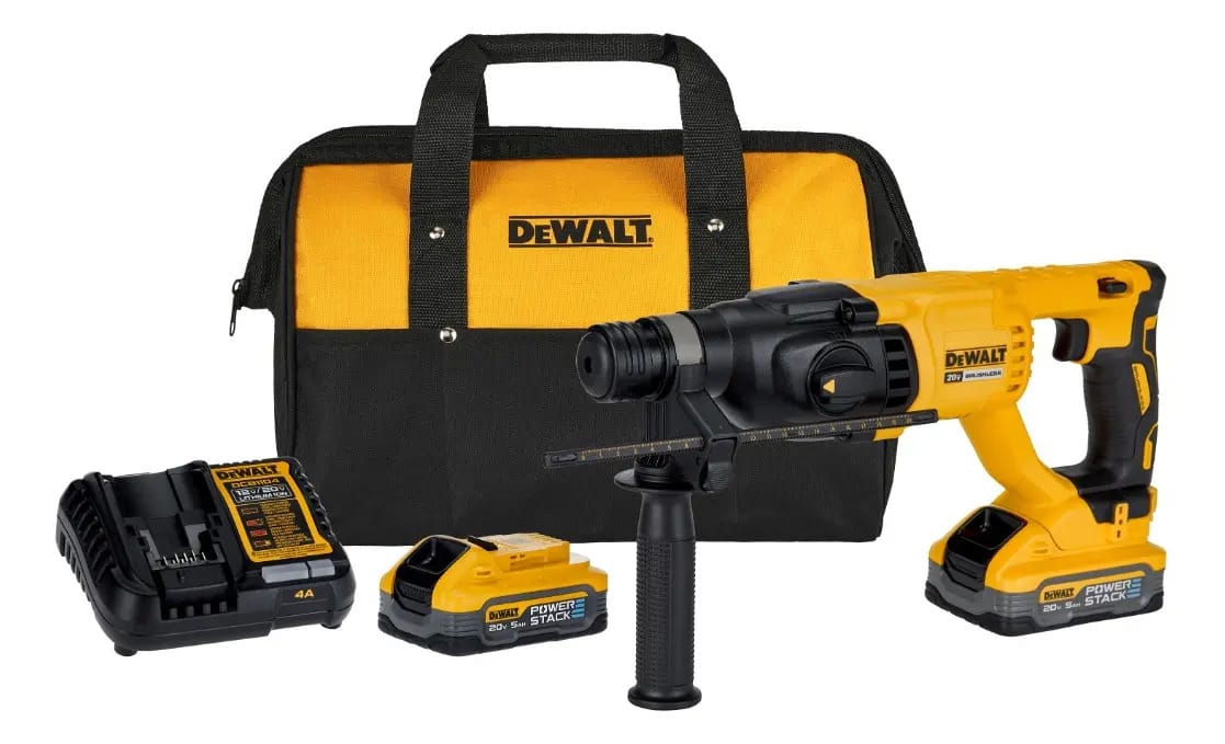 Martelete eletropneumático DeWalt ROMPEDOR dch133h2 cor amarelo