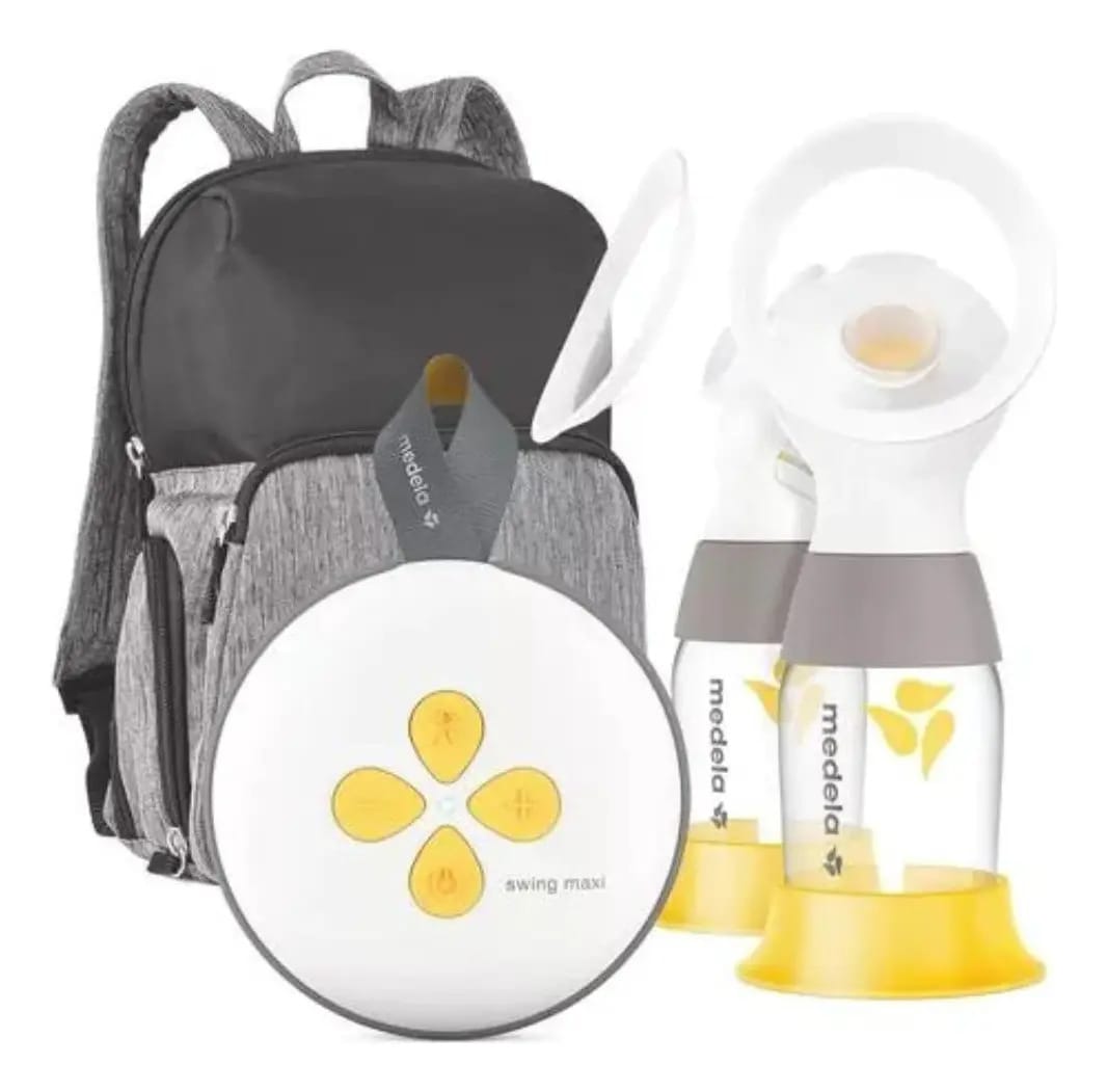 Combinação de extrator elétrico duplo Medela Swing Maxi