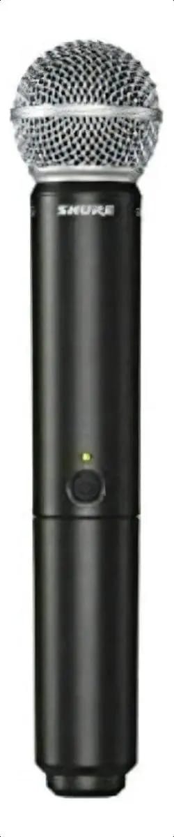 Transmissor portátil Shure Sm58 BLx2Sm58, cor preta