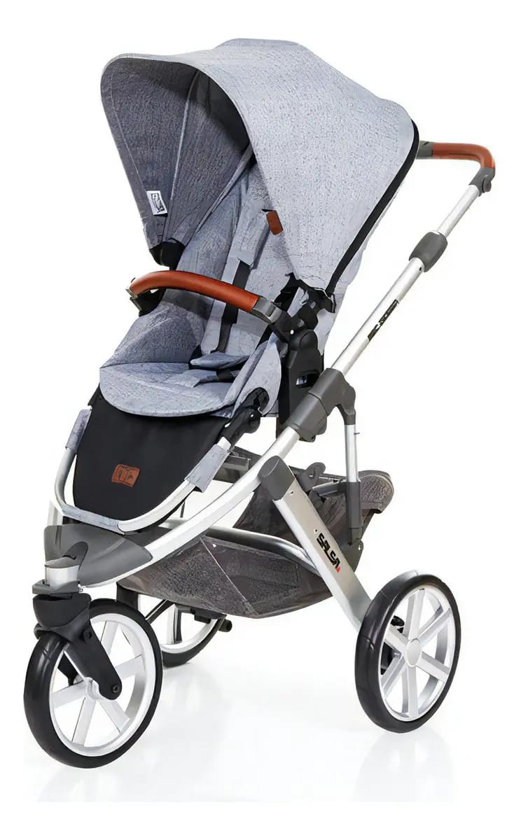 Carrinho De Bebê Salsa 3 Abc Design Graphite (6 Meses/15kg)