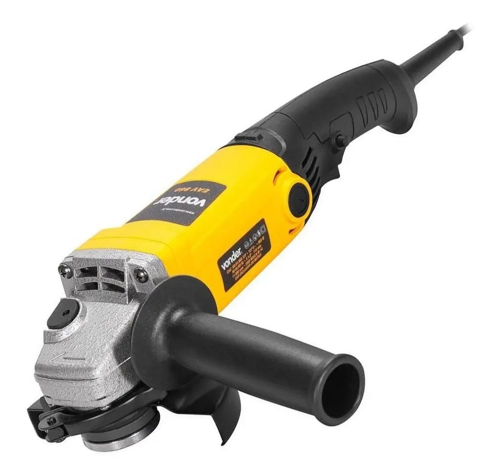 Esmerilhadeira angular Vonder EAV 860N de 50 Hz/60 Hz amarelo 860 W + acessório