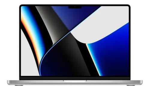 MacBook Pro (14, chip M1 Pro, CPU, 10 núcleos, 16 GB de RAM, 1 TB), prata, prata