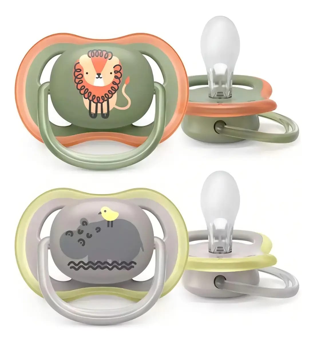 Philips Avent Chupeta Ultra Air Dupla Animais 6 a 18m SCF085/17