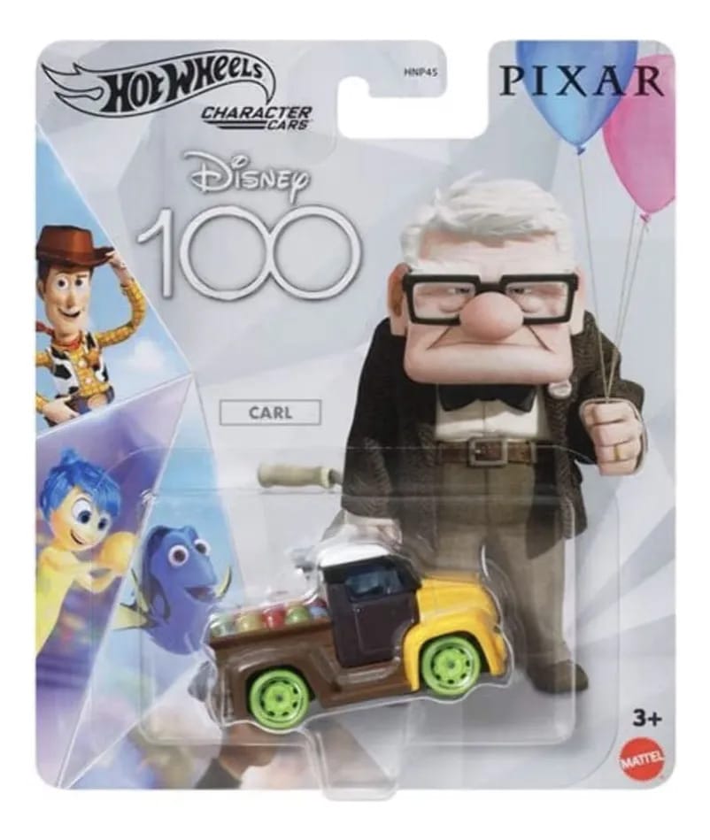 Hot Wheels Disney Pixar Up Hot Wheels Carl Film Up Gold