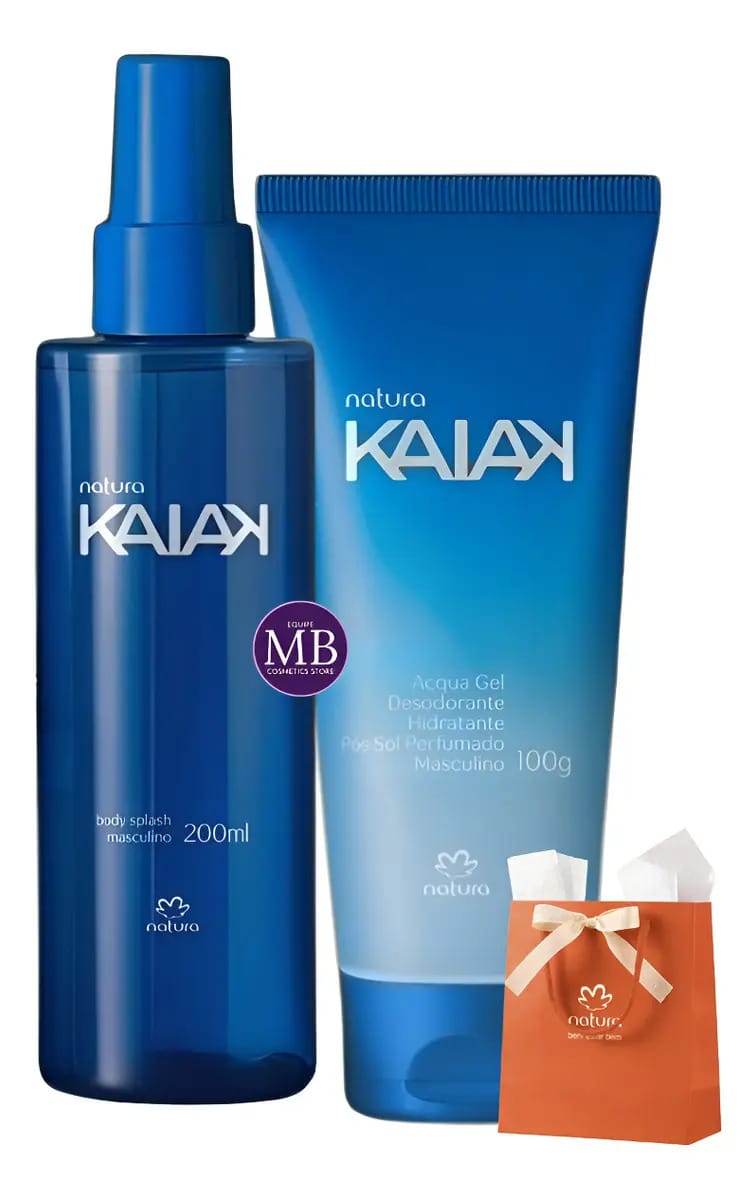 Presente Body Splash Natura Kaiak Masculino Clássico