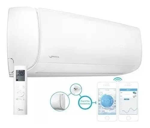 Ar condicionado split a frio Midea Mission Inverter 18000 BTU MSMV-18CR