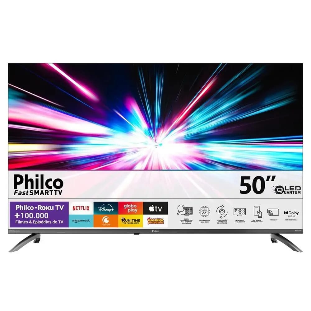 Aoc Roku Smart 50 P50CRB 50"