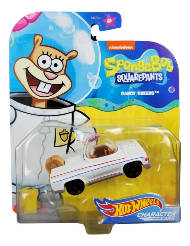 Carrinho Nickelodeon Hot Wheels - Sandy Cheeks