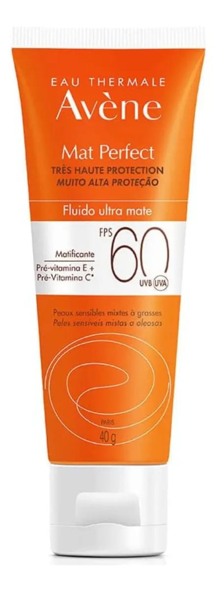 Protetor Solar Mat Perfect Fluido Ultramate Fps 60 40g Avène