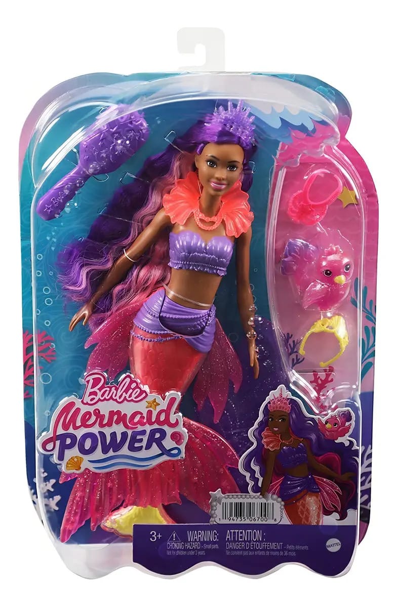Barbie Sereia Brooklyn Mermaid Power Hhg53