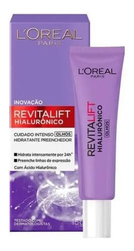 Creme Anti-idade Para Olhos Loréal Paris Hialurônico 15g