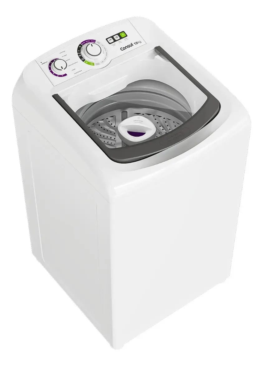 Máquina De Lavar Consul 13kg Branca Ciclo Edredom - Cwh13ab