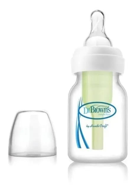 Mamadeira Options Boca Tradicional 60 Ml Dr Browns Chuquinha Cor Transparente