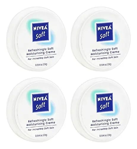 Nivea Soft, Crema Hidratante Refrescante Suave, .84 Oz. Paq