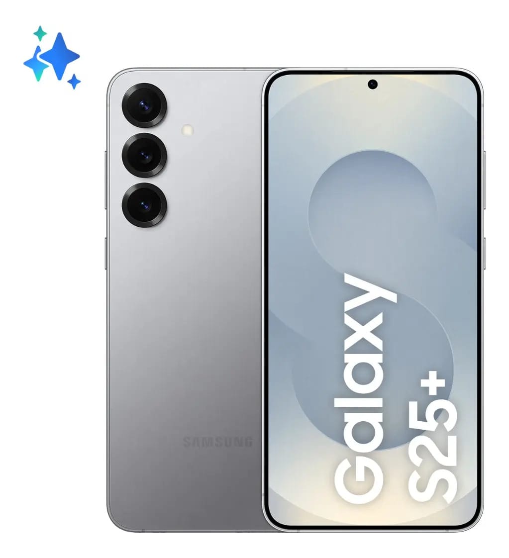 Samsung Galaxy S25+ 512GB, 12GB, Câmera Tripla - Prateado