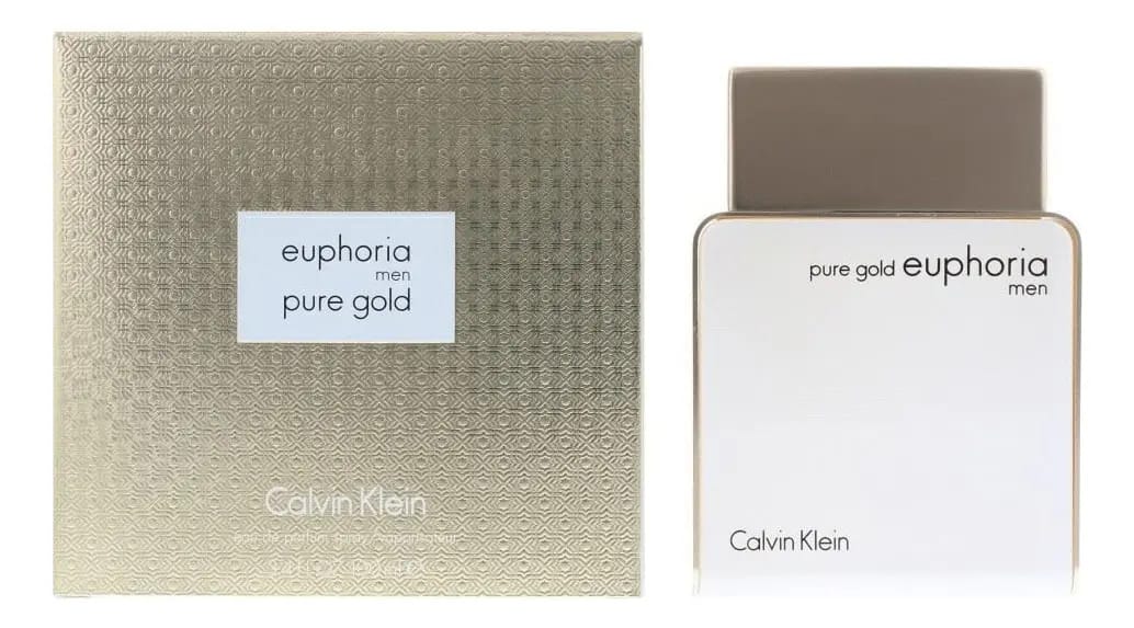 Pure Gold Euphoria Masculino 100ml Edp Calvin Klein