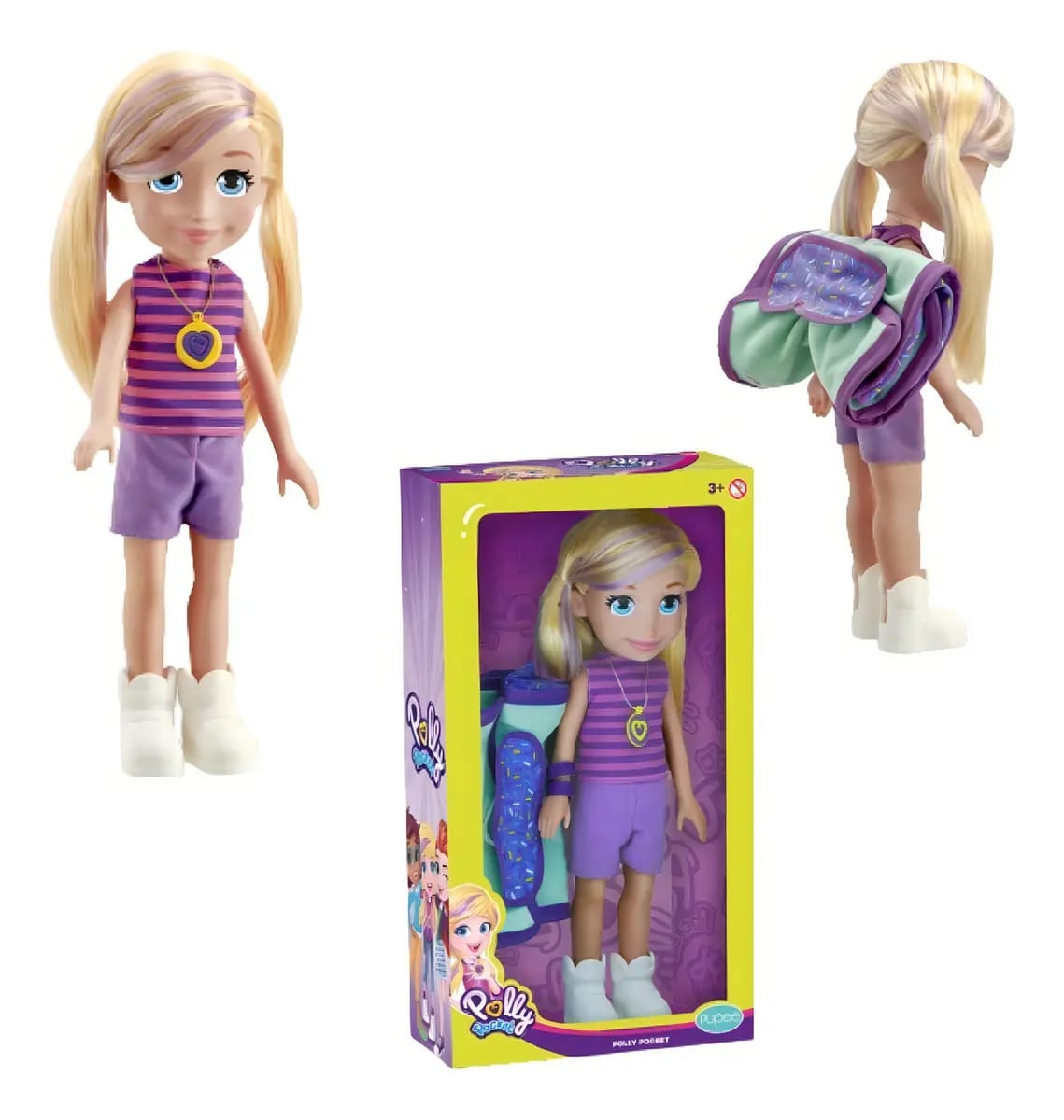 Polly Pocket Camping Mattel Boneca Polly Camping