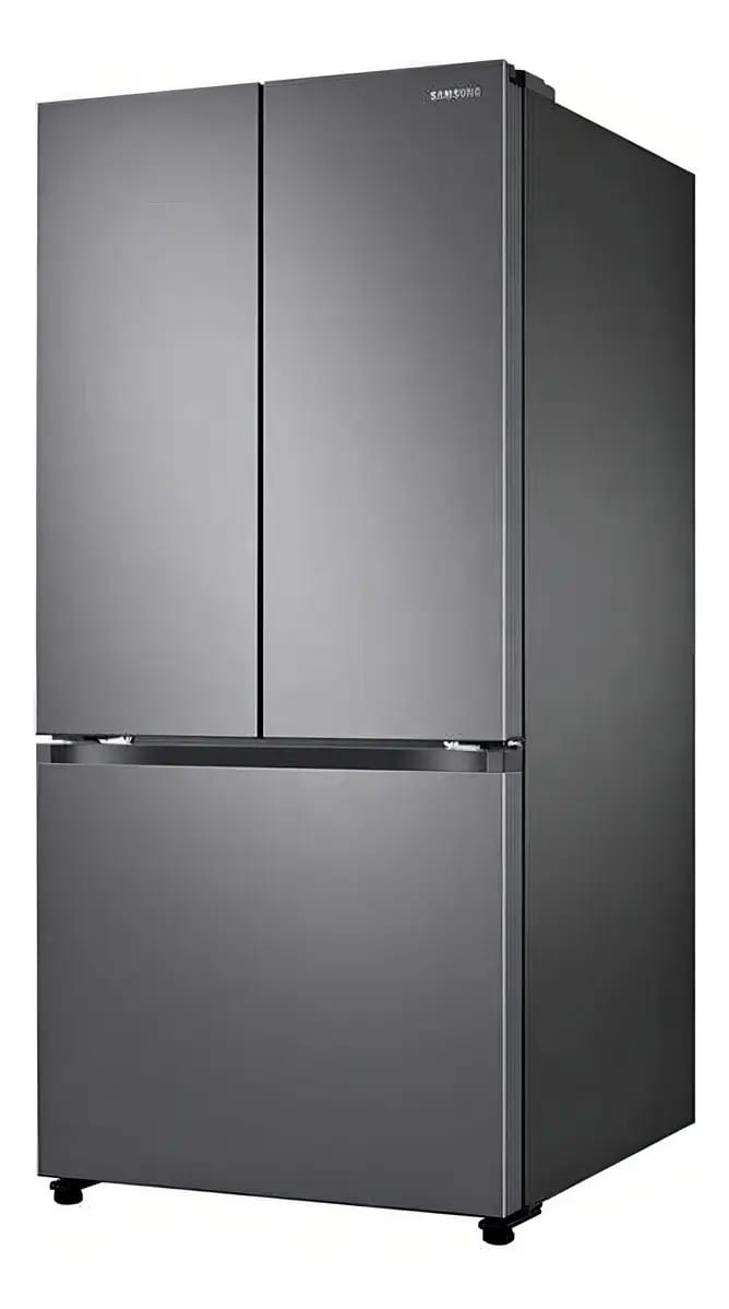 Geladeira Samsung Bespoke RF25C5151S9 prateada sem gelo com freezer de 25 pés³