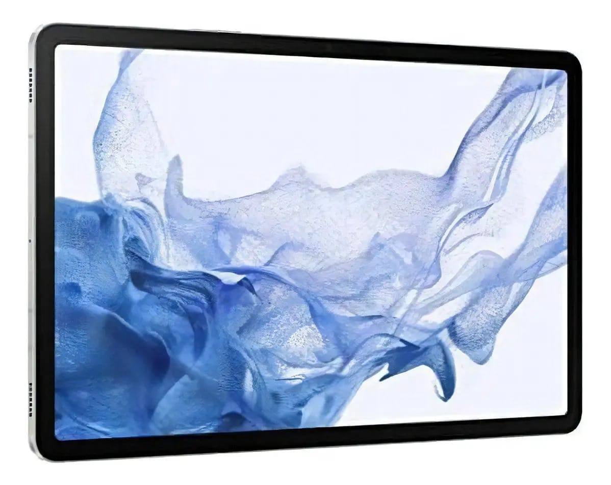 Samsung Galaxy Tab S8+ 128GB Android Tablet, Tela 12.4" Amoled, Wi-fi 6e, Prata
