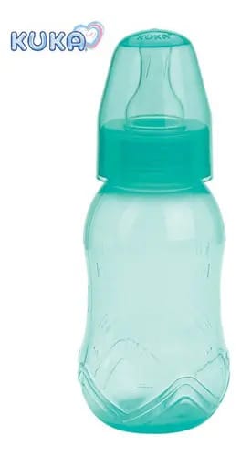 Mamadeira Kuka Redonda - 160ml - Aquarela Verde