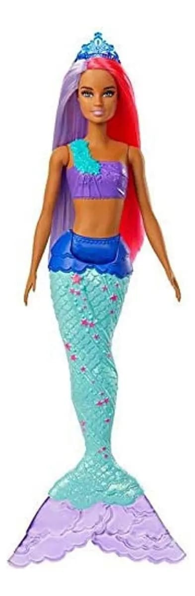 Boneca Barbie Barbie Dreamtopia Sereia Mattel Calda Azul