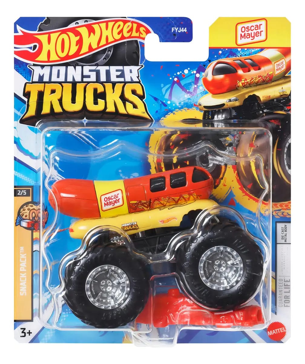 Hot Wheels Monster Trucks Oscar Mayer - Mattel