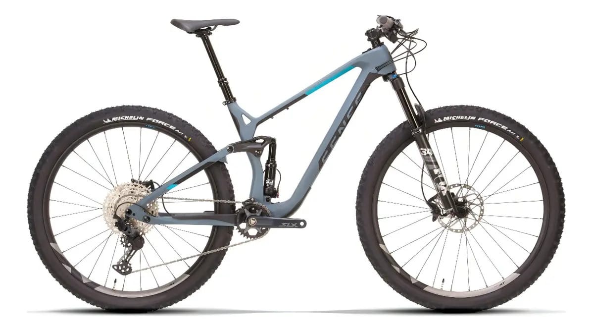 Bicicleta Sense Exalt Trail Comp 2021/22 Cor Azul Tamanho Do Quadro L