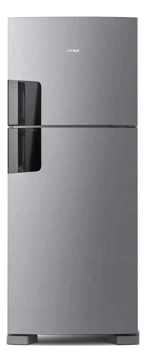 Geladeira Consul Frost Free 410 Litros Cor Cinza Crm50lk