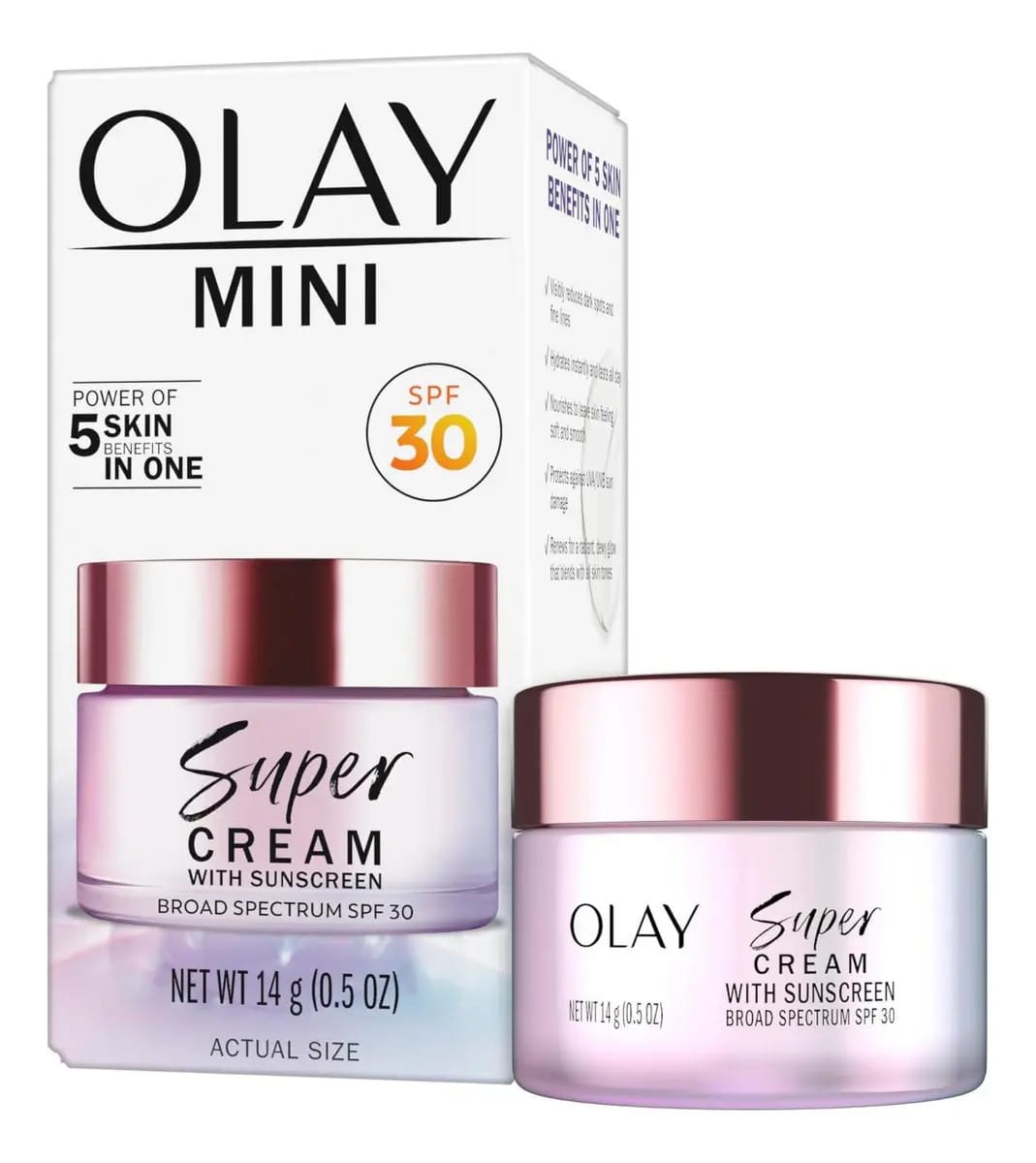 Olay Super Creme Com Protetor Solar Spf 30, 15 Ml, Facial E