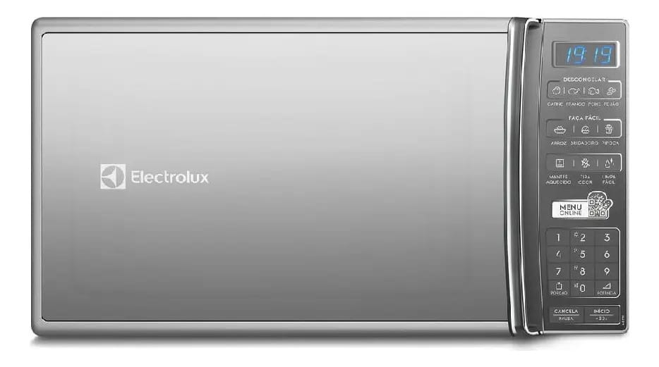 Micro-ondas Electrolux Ms37r Prata 27l