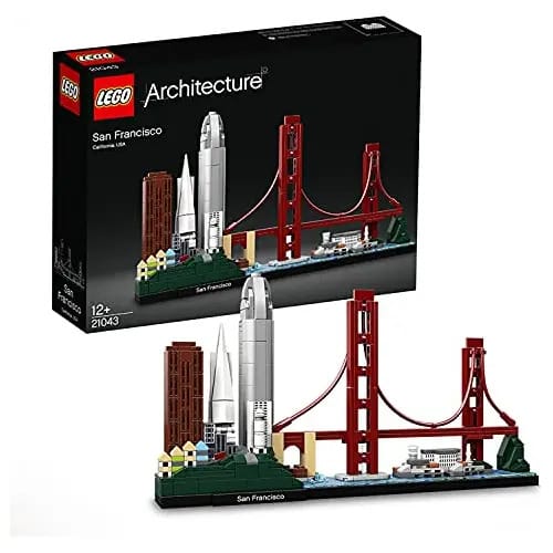 Blocos de montar Lego Lego Architecture 565 peças em balde