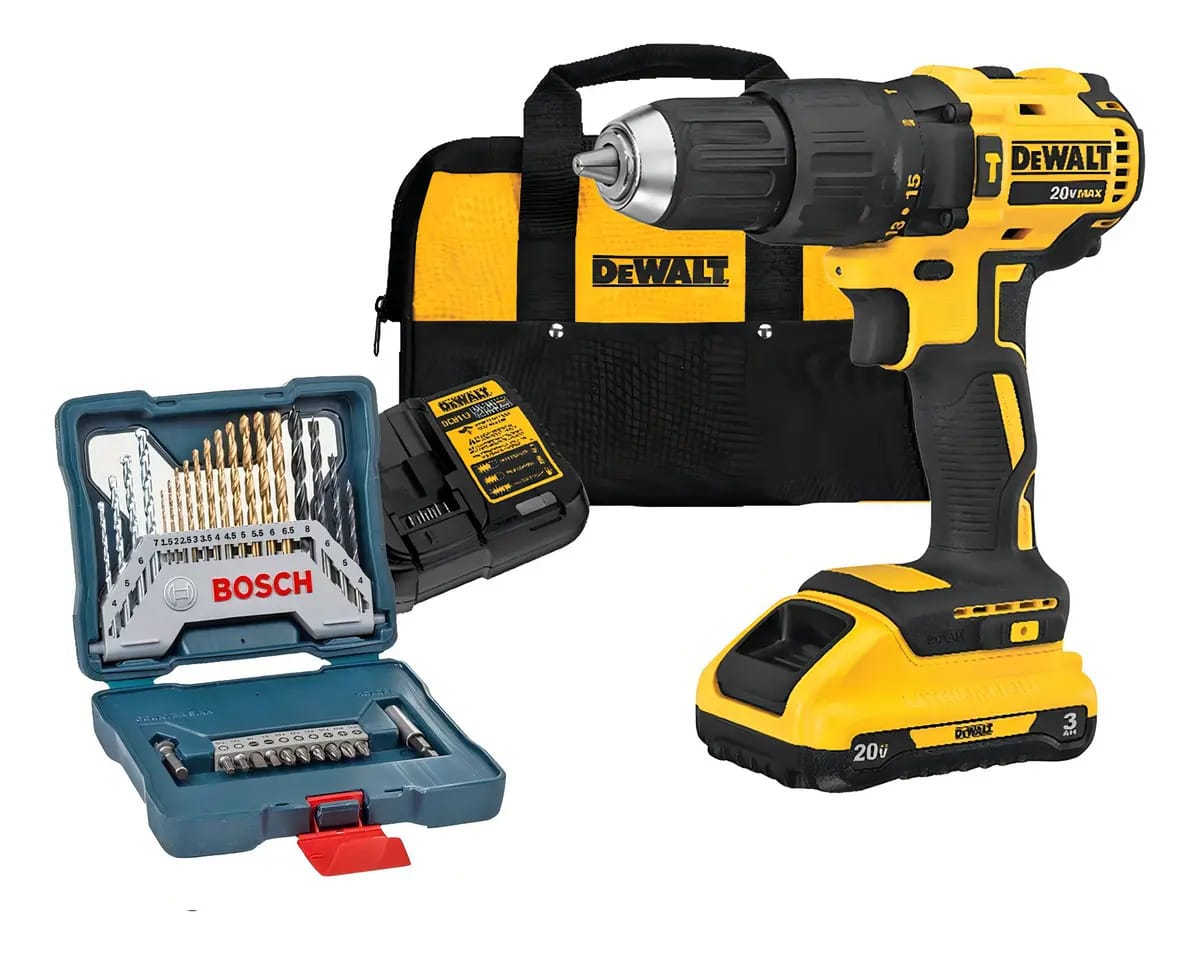 Furadeira Parafusadeira Impact Dewalt Dcd778 20v Brushless