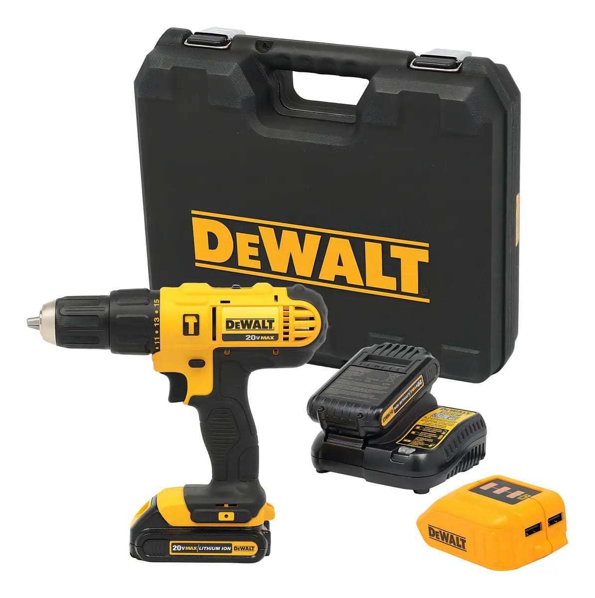 Furadeira Parafusadeira A Bateria Dcd776ch Dewalt