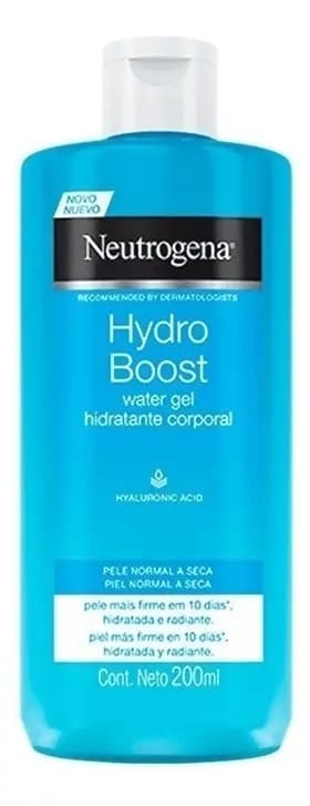 Creme para corpo Neutrogena Hydroboost Neutrogena Hydro Boost Ácido Hialurônico Gel Creme Corporal 400ml en bisnaga 200mL