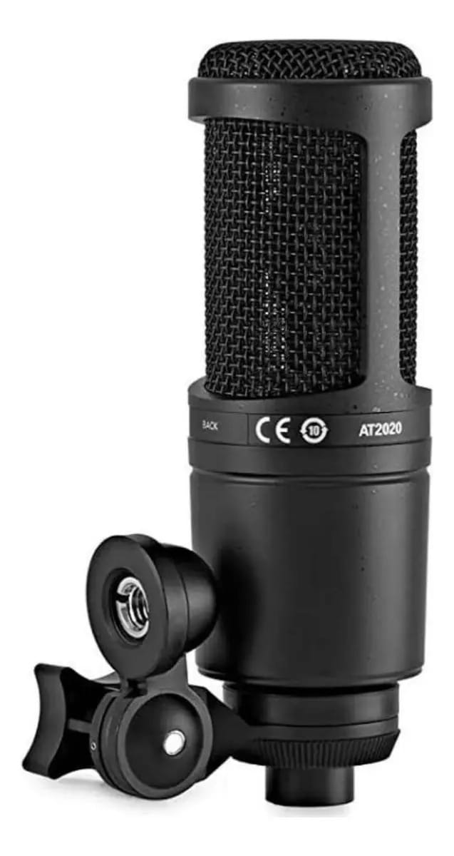 Microfone Áudio Technica At2020 Condensador